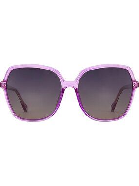 Women's Polarized Oversized Square Sun Glasses Shades UV400 Protection Purple